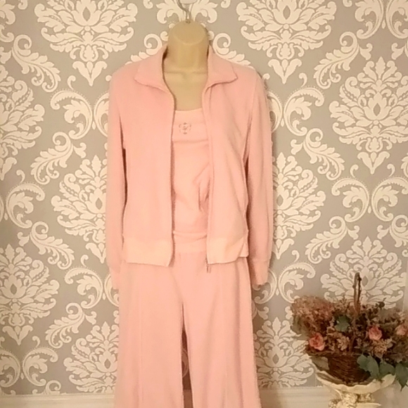 La Senza Cozy Fleece Pant-Jacket-Tank Top Set - Picture 4 of 4